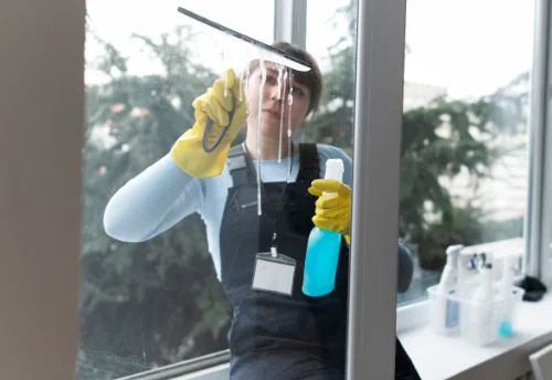Nettoyage de vitres intérieures et extérieures à Chaligny